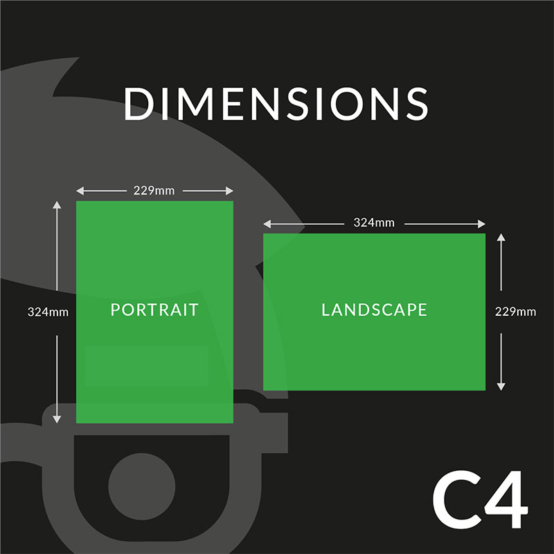 C4 size dimensions