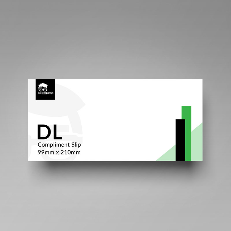 DL Complimentary Slips