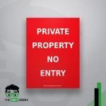 Private Property No Entry