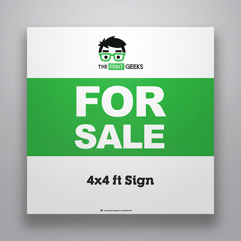 Large For Sale Sign