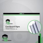 Branded Corriboard Signs