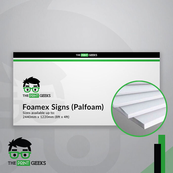 Foamex Branded Signs