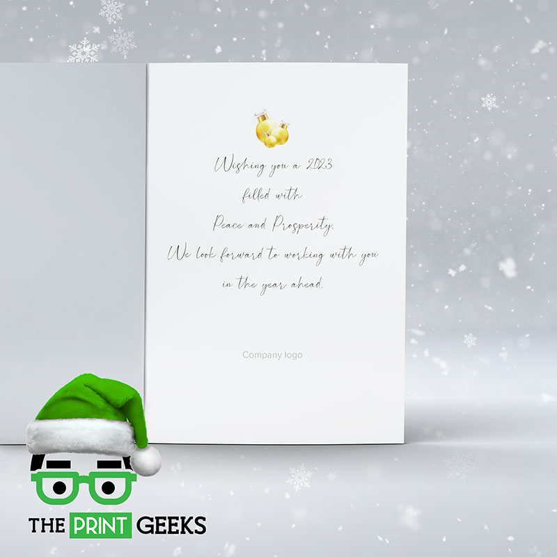 corporate christmas cards message type 2