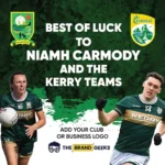 Kerry LGFA and GAA Team Best Wishes sign 4ft x 4ft