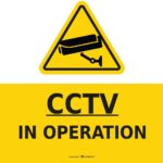 Safety Signs CCTV