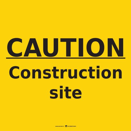 Safety Signs Construction Site