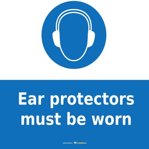 Safety Signs Ear Protection