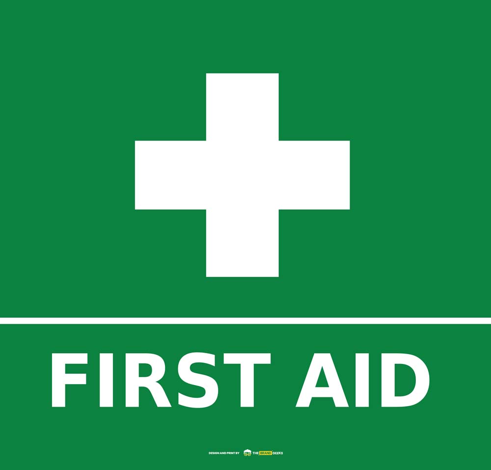 Safety Signs First Aid