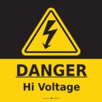 Safety Signs High Voltage