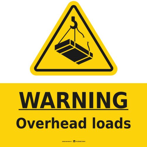 Safety Signs Overhead Loads