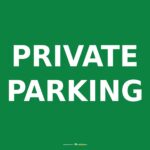 Safety Signs Private Parking
