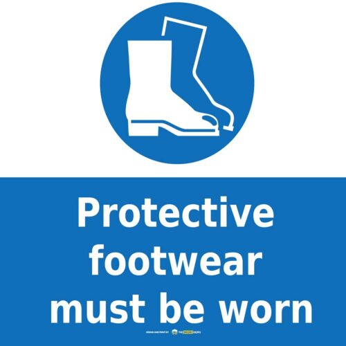 Safety Signs Safety Footwear