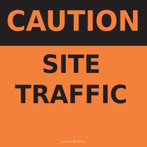 Safety Signs Site Traffic