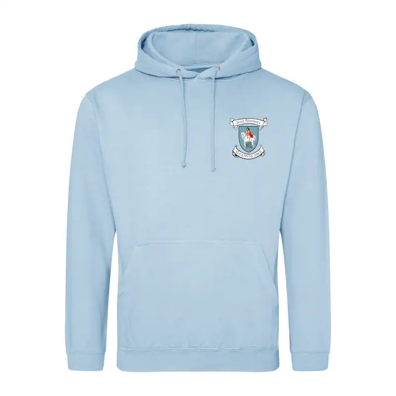 Glenasmole school hoodie front view